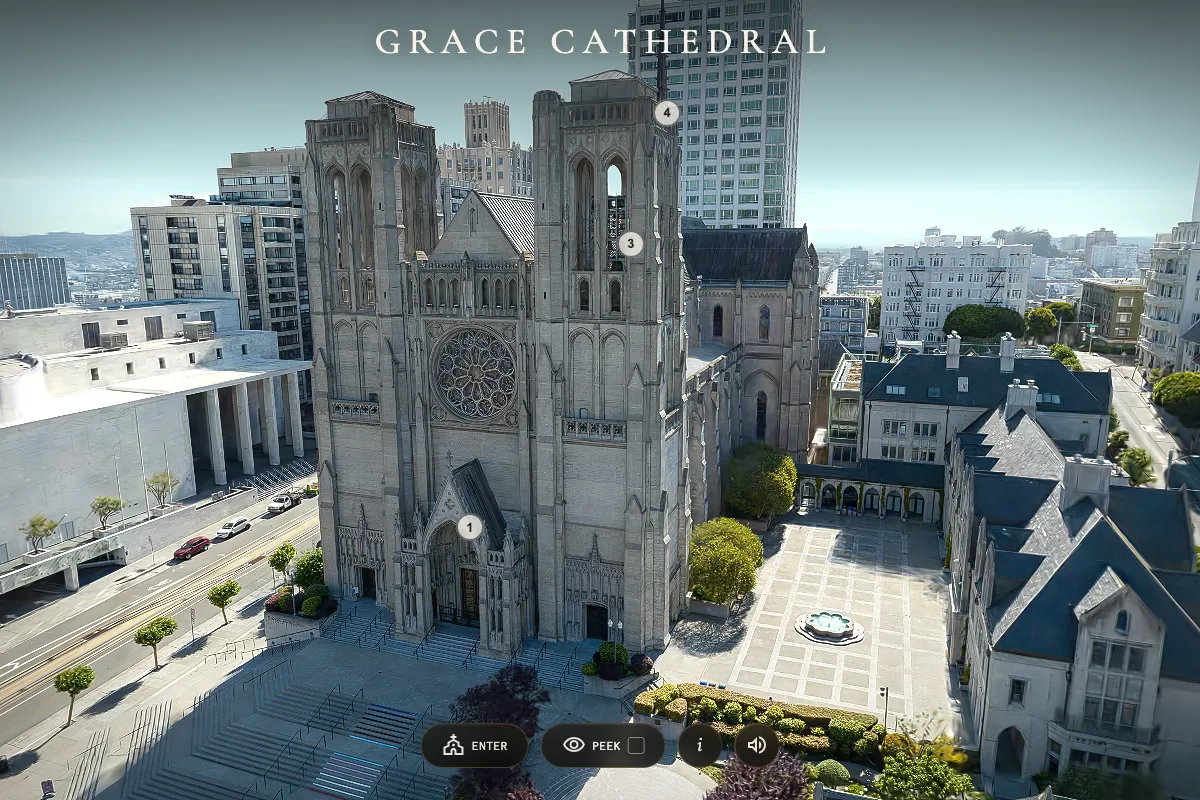 Grace Cathedral 3D 투어
