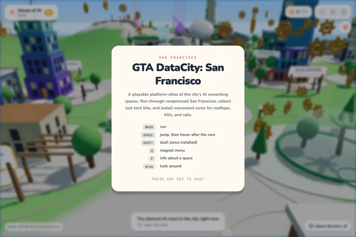 GTA DataCity: San Francisco